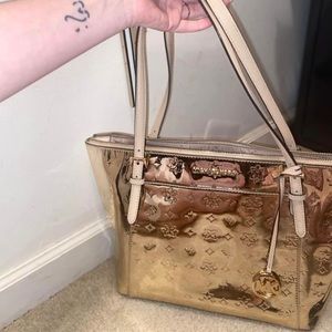 Michael Kors Gold Purse